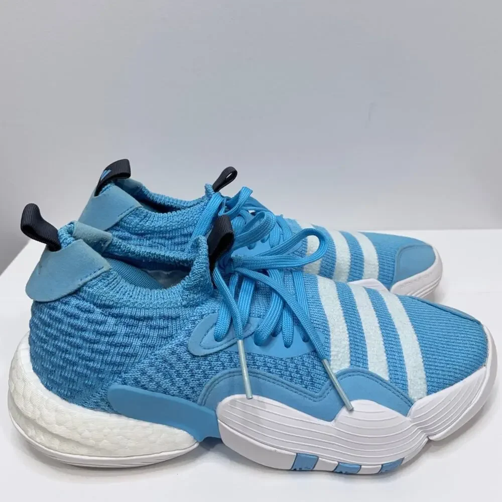 Adidas Men's Ski Blue Trae Young 2.0 Basketball Sneaker / Size-9